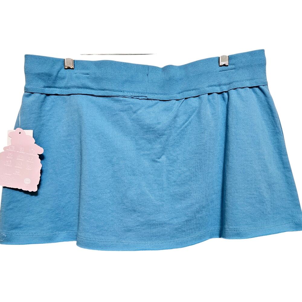 Sanrio Hello Kitty and Friends Terry Womens Skirt Skort XL Blue High Rise NWT - Picture 2 of 8